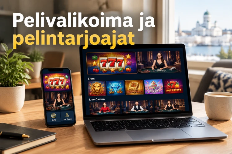 Pelivalikoima ja pelintarjoajat